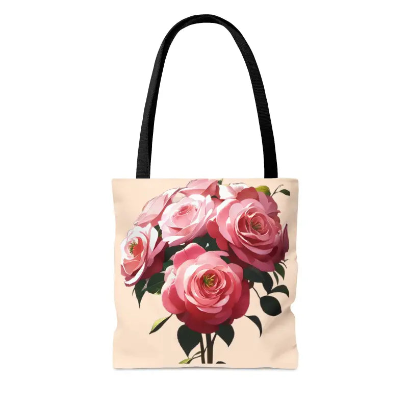 Blossom Rose Floral Print Tote: Elevate your Style! - Bags