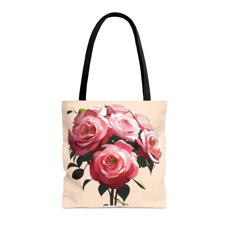 Blossom Rose Floral Print Tote: Elevate your Style! - Bags