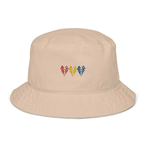 Organic Wildflowers Bucket Hat - Cotton Twill - Dipaliz - Hats