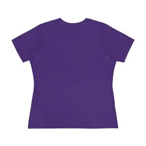 Women’s Premium Tee Blue Flowers Fashion Statement - Dipaliz - T-shirts