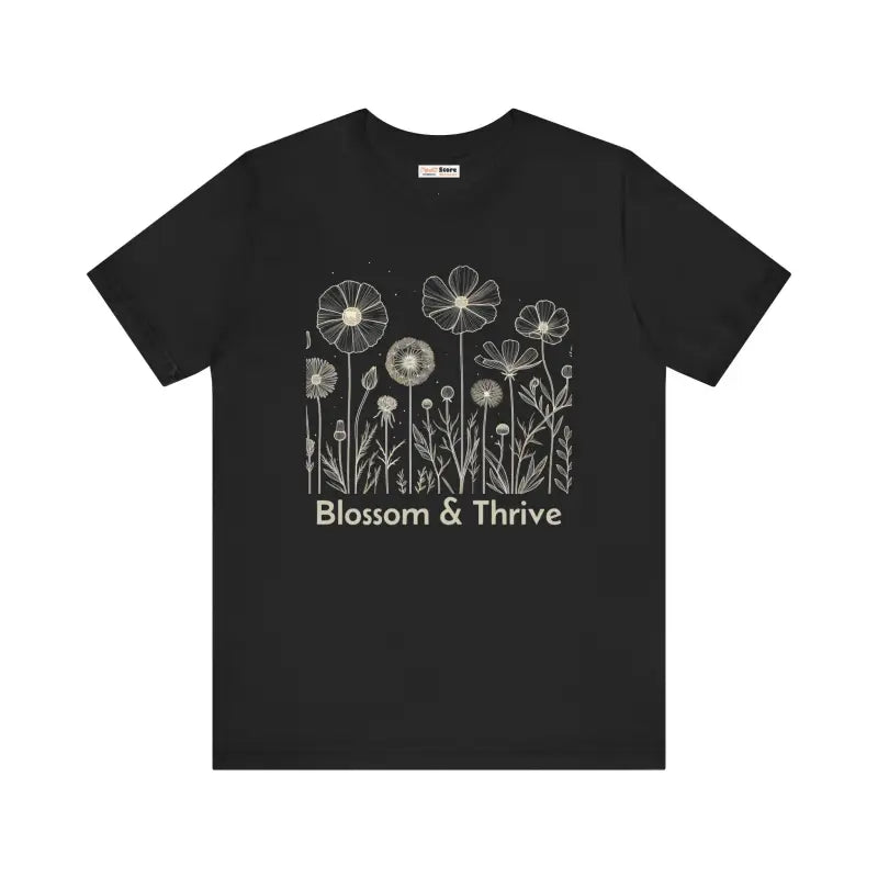 Blossom & Thrive Unisex Jersey Tee - Style Meets Comfort - T-shirt