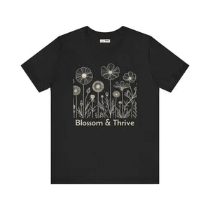 Blossom & Thrive Unisex Jersey Tee - Premium Comfort Style - Dipaliz - T-shirts