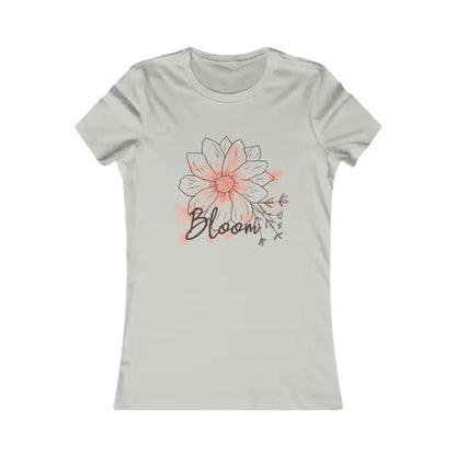 Blossom Women’s Favorite Tee - Elevate your Style - m / Silver T-shirt