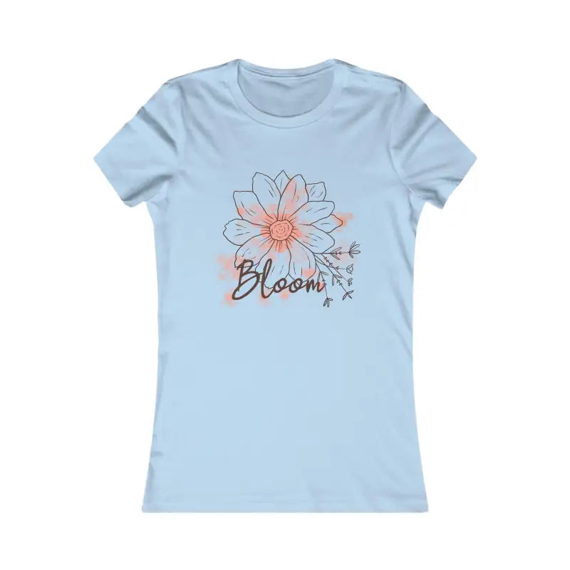 Blossom Women’s Favorite Tee - Elevate your Style - s / Baby Blue T-shirt