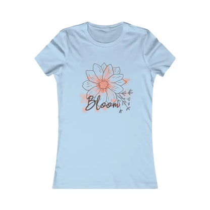 Blossom Women’s Favorite Tee - Elevate your Style - s / Baby Blue T-shirt