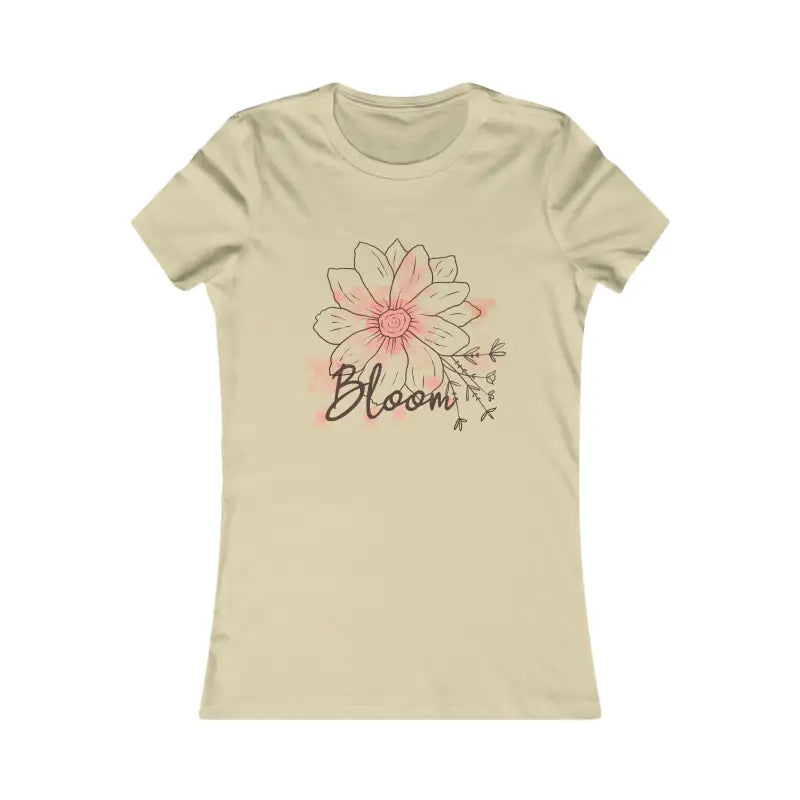 Blossom Women’s Favorite Tee - Elevate your Style - s / Soft Cream T-shirt