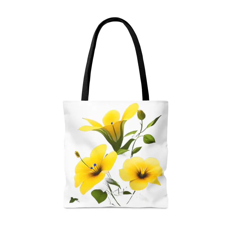 Brighten Up with a Yellow Morning Glory Tote Bag - Bags