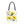 Yellow Morning Glory Tote Bag Bold Floral Print Dipaliz - Bags