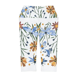 Vibrant Bee Yoga Capri Leggings - Soft Eco-friendly - Dipaliz