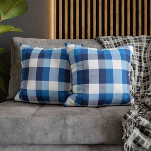 Blue Buffalo Pillowcase – Poly Canvas - Dipaliz - Chair & Sofa Cushion Covers