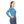 Blue Chevron Women’s Long Sleeve V-neck Shirt (aop) - T-shirts
