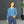 Blue Chevron Women’s Long Sleeve V-neck Shirt (aop) - T-shirts