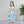 Women’s Skater Dress – Floral Hydrangea Design - Dipaliz - Dresses - Xs