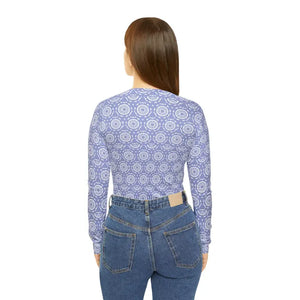Floral Pattern Long Sleeve Top - Trendy Women’s Fashion - Dipaliz - Clothing Tops