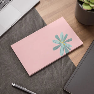 Vibrant Blue Flower Post-it Notes - Eco-friendly Gifts - Dipaliz - Sticky