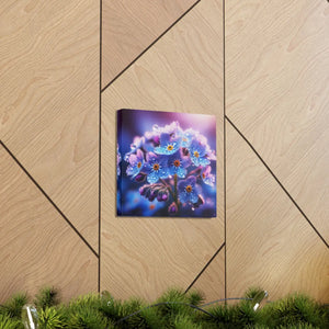 Blue Forget-me-not Canvas Gallery Wraps - Cotton - Dipaliz - Prints
