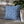 Blue Geometric Floral – 18x18 Square Cover - Dipaliz - Chair & Sofa Cushion Covers