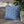 Blue Geometric Floral – 18x18 Square Cover - Dipaliz - Chair & Sofa Cushion Covers