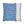 Blue Geometric Floral – 18x18 Square Cover - Dipaliz - Chair & Sofa Cushion Covers
