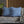 Blue Geometric Floral – 18x18 Square Cover - Dipaliz - Chair & Sofa Cushion Covers