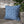 Blue Geometric Floral – 18x18 Square Cover - Dipaliz - Chair & Sofa Cushion Covers