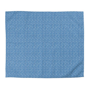 Blue Geometric Microfiber Duvet Cover – Sensitive Skin - Dipaliz - Covers