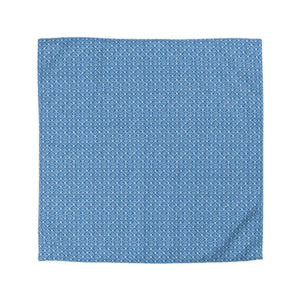Blue Geometric Microfiber Duvet Cover – Sensitive Skin - Dipaliz - Covers