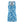 Blue Geometric Racerback – Organic Summer Style - Dipaliz - Dresses - Xs