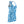 Blue Geometric Racerback – Organic Summer Style - Dipaliz - Dresses - Xs