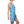 Blue Geometric Racerback – Organic Summer Style - Dipaliz - Dresses - Xs