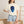 Blue Geometric Skull T-shirt - T-shirts