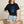 Blue Geometric Skull T-shirt - T-shirts