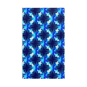 Blue Starburst Hand Towel – Cotton Kitchen - Dipaliz - Towels