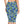 Blue Hydrangea Capri Leggings - Watercolor Floral - Dipaliz