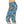 Blue Hydrangea Capri Leggings - Watercolor Floral - Dipaliz