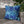 Blue Hydrangea Square Pillowcase Poly Canvas - Dipaliz - Chair & Sofa Cushion Covers