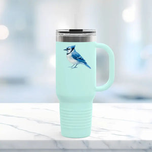 Blue Jay Insulated Travel Mug Premium Adventure Ready - Dipaliz - Tumblers