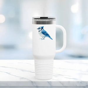 Blue Jay Insulated Travel Mug Premium Adventure Ready - Dipaliz - Tumblers