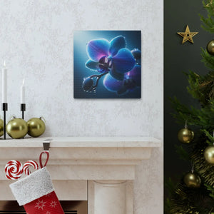 Blue Orchid Canvas – Patented Support Face - Dipaliz - Prints