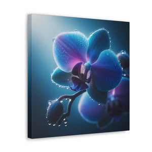 Blue Orchid Canvas – Patented Support Face - Dipaliz - Prints