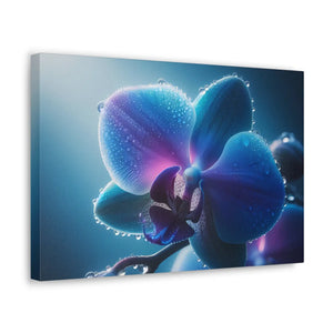 Blue Orchid Canvas – Patented Support Face - Dipaliz - Prints
