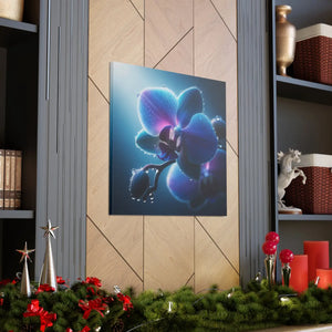 Blue Orchid Canvas – Patented Support Face - Dipaliz - Prints