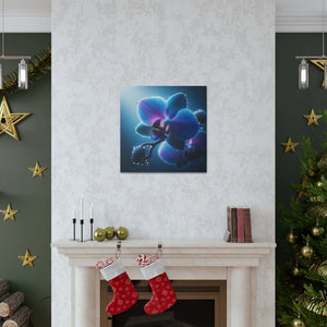 Blue Orchid Canvas – Patented Support Face - Dipaliz - Prints