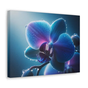Blue Orchid Canvas – Patented Support Face - Dipaliz - Prints