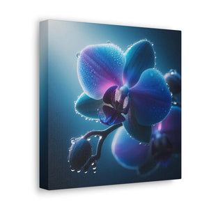 Blue Orchid Canvas – Patented Support Face - Dipaliz - Prints