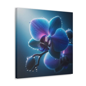 Blue Orchid Canvas – Patented Support Face - Dipaliz - Prints