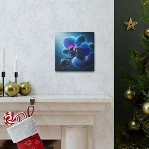 Blue Orchid Canvas – Patented Support Face - Dipaliz - Prints