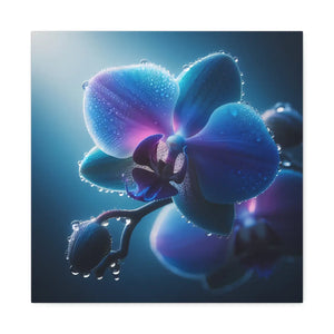 Blue Orchid Canvas – Patented Support Face - Dipaliz - Prints