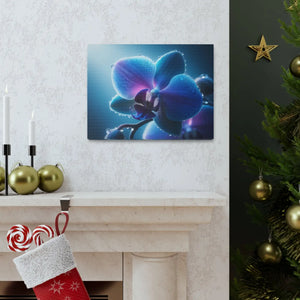 Blue Orchid Canvas – Patented Support Face - Dipaliz - Prints