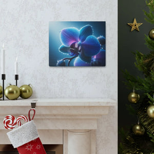 Blue Orchid Canvas – Patented Support Face - Dipaliz - Prints